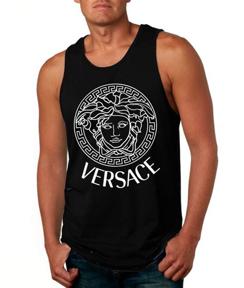 versace men's tank top|versace bustier.